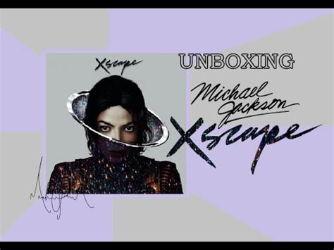 Cd Michael Jackson Xscape Standard Edition Unboxing Youtube