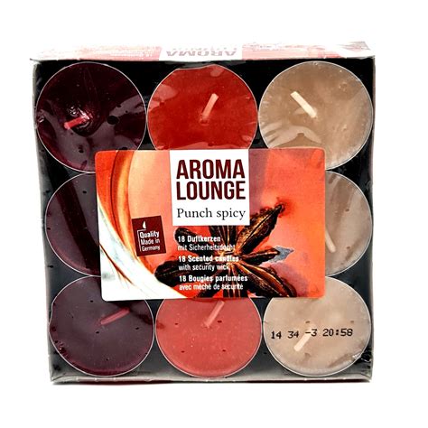 Aroma Lounge Duft Teelicht Er Punch Spicy