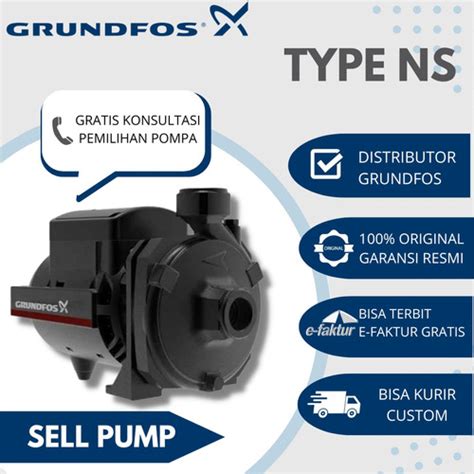 Jual Pompa Grundfos NS 13 18 M Pompa Transfer Distribusi Kab Bekasi