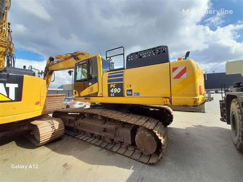 Komatsu PC 490 10 tracked excavator for sale Belgium Châtelet XT40347