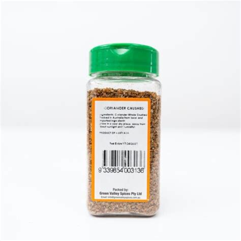 Shaker Jar Coriander Crushed Green Valley Spices Online Store