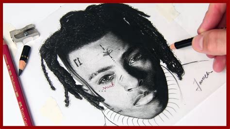 Members Only Vol 4 Drawing Xxxtentacion One Pencil Art Challenge