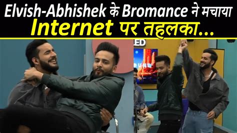 Elvish Yadav Abhishek Malhan Bromance At Playground Public Reaction