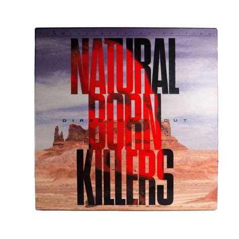 Natural Born Killers Laserdisc 3 Ld Mint Director’s Cut Eclectic Sounds