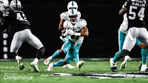 Miami Dolphins Running Back Myles Gaskin Sets Career Highs