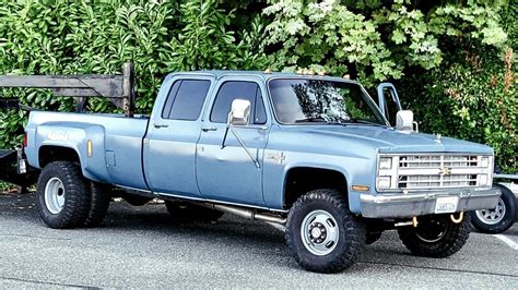 Cummins Swap 1986 Chevrolet K30 Pickup Barn Finds