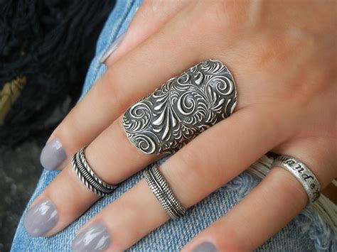 Boho Rings Boho Jewelry Handmade Boho Rings Sterling Silver Etsy