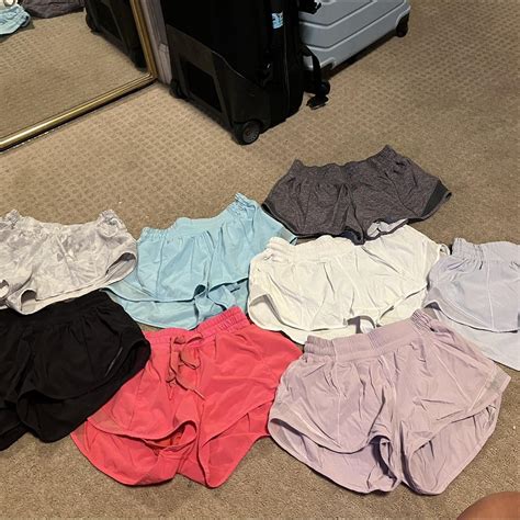 LULULEMON HOTTY HOT SHORTS All Size 4 And 2 5 Depop