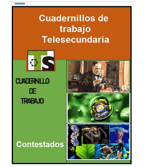 Cuadernillos De Trabajo Telesecundaria Los Grados