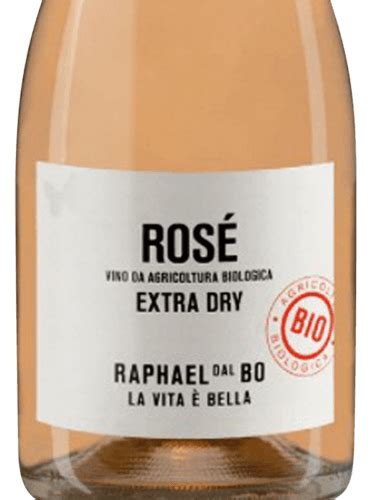 Raphael Dal Bo La Vita e Bella Prosecco Extra Dry Rosé Bio Vivino US