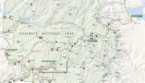 Download the Official Yosemite Park Map PDF