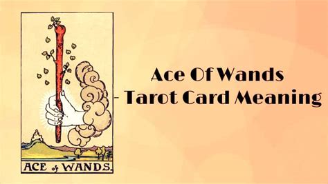 Ace of Wands Meaning, Reversed, Yes and No, Love Life ⋆ EraTarot