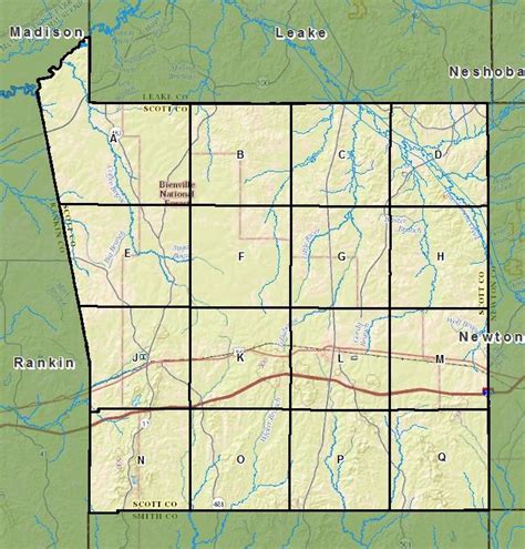 Scott County - Borehole Collection - MS-DEQ Geology