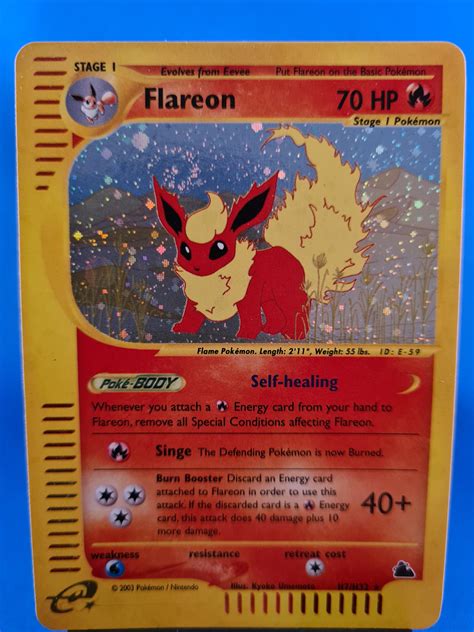 Flareon H H Skyridge Pokemonkaartshop Nl