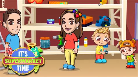 Vlad And Niki Supermarket Shopping Game Part Youtube