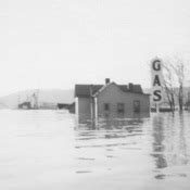 Flood Waters Flood Portsmouth Ohio Scioto Countypublic Library