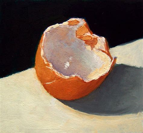 Broken Egg Shell Painting by Joyce Geleynse