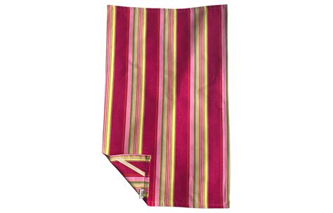 Bright Pink Stripe Tea Towels The Stripes Company United States