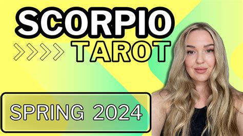 Scorpio Extended Tarot Reading April May