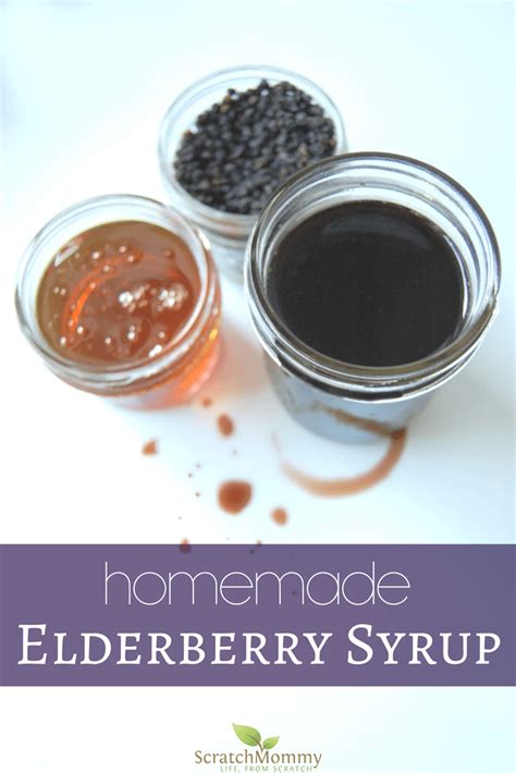 Homemade Elderberry Syrup Recipe Scratch Mommy