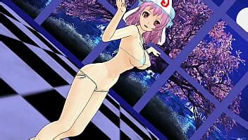 Yuyuko Saigyouji Touhou Mmd R Xvideos