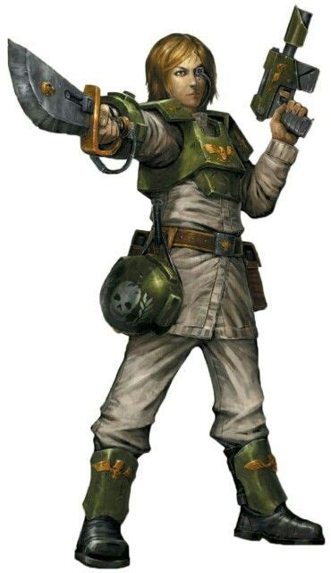 Female Cadian Guardswoman Warhammer 40k Warhammer Warhammer