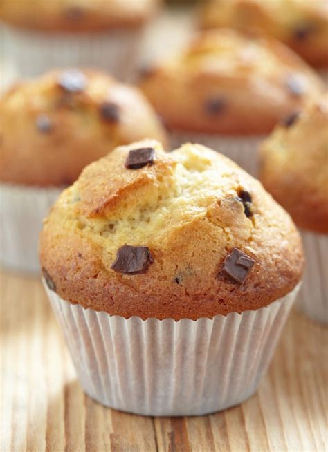 Muffins aux pépites de chocolat