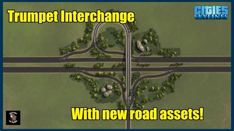 Building A Trumpet Service Interchange With The New Road Assets