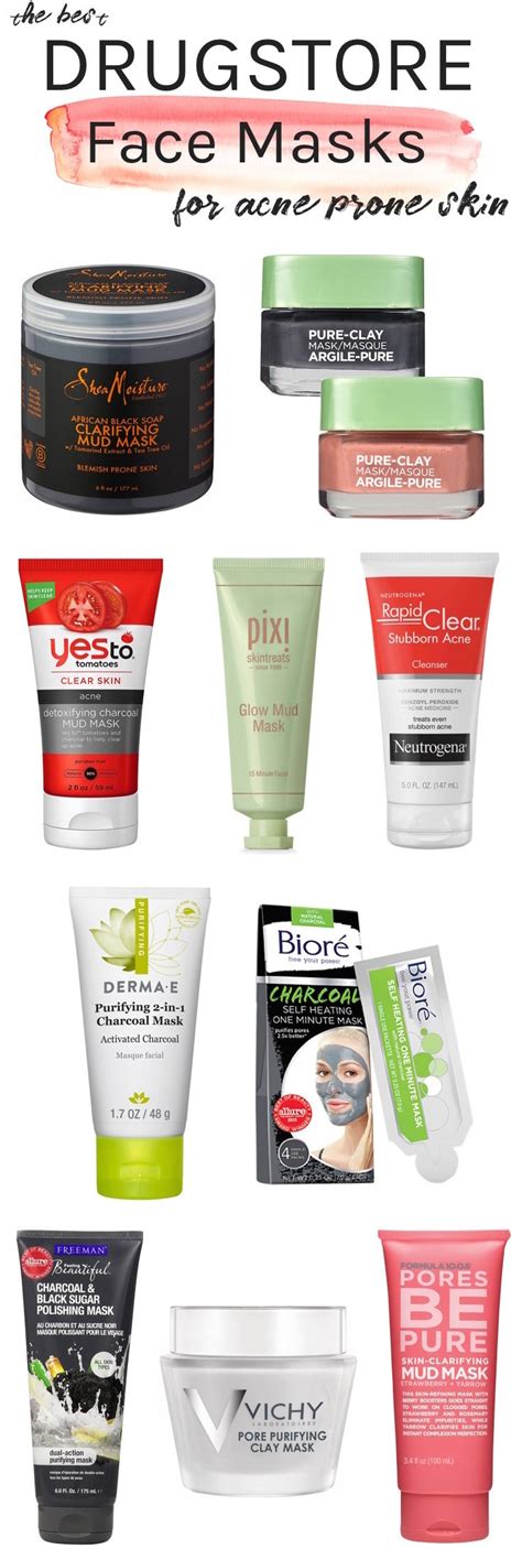 Best Drugstore Face Masks For Acne-Prone, Oily Skin (All Under $20!)