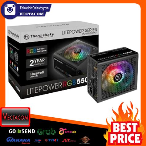 Jual PSU Thermaltake Power Supply Litepower RGB 550W 230V Shopee