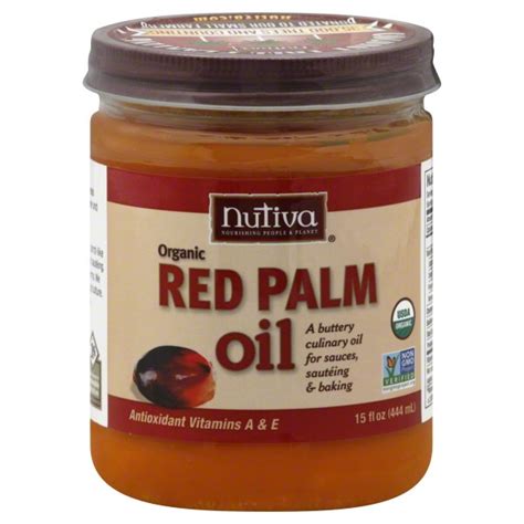 Nutiva Organic Virgin Red Palm Oil From Rainbow Grocery Instacart