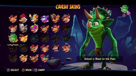 Crash 4 Crash Skins How To Unlock Crash 4 Guide Walkthrough