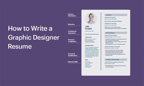 Graphic Designer Resume Examples And Templates For 2024