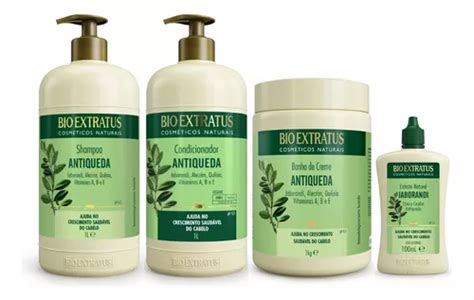 Bio Extratus Kit Jaborandi Anti Queda Tonico Frete grátis