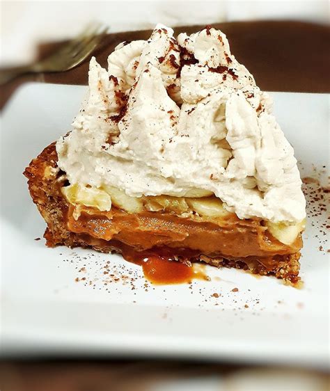 Tarte Banane Banoffee Sans Lactose Vegan Sans Gluten