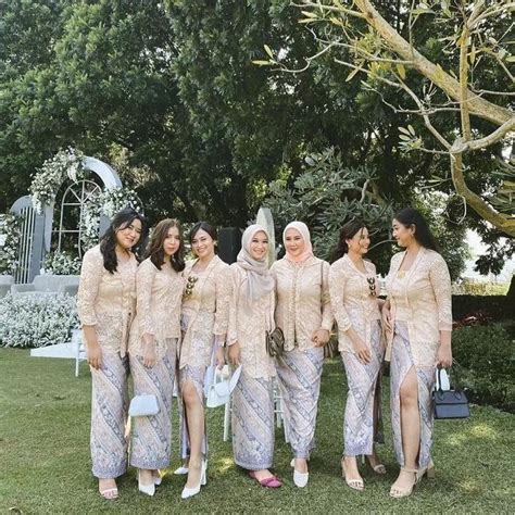 Rekomendasi Kebaya Brokat Bridesmaids Pengiring Pengantin