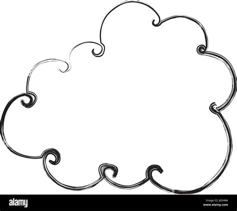 cute cloud drawing icon Stock Vector Image & Art - Alamy