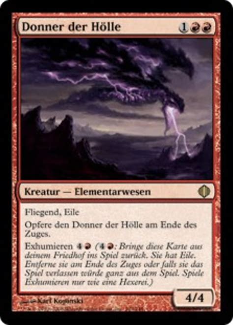 Hells Thunder · Shards Of Alara Ala 103 · Scryfall Magic The