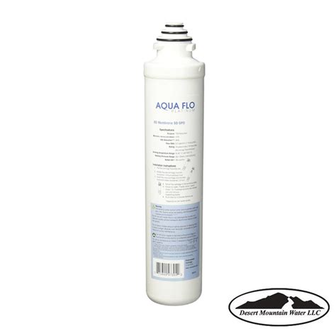 Aqua Flo Platinum Quick Change QCRO 50 GPD Replacement Membrane