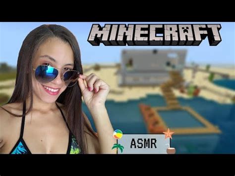 ASMR PORTUGUÊS Tour Completo Pela Minha Casa Na Praia no Minecraft