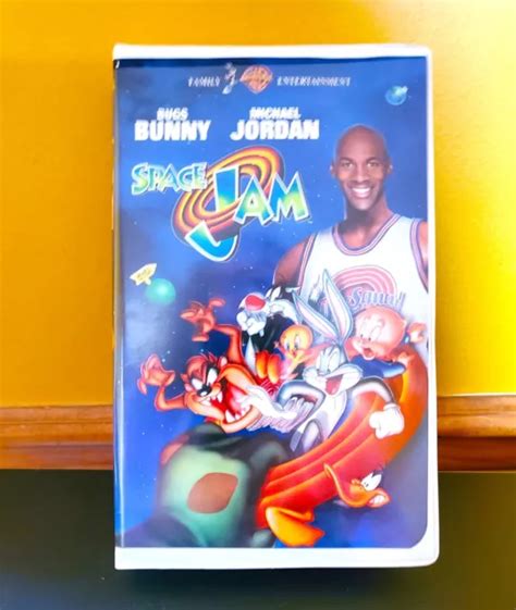 Space Jam Vhs Warner Bros Michael Jordan Bugs Bunny The Gang