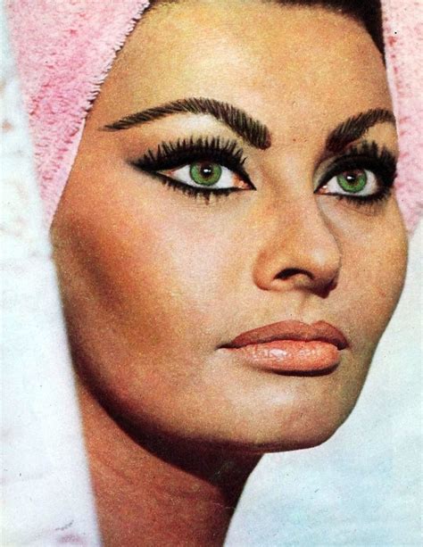 Sophia Loren Sofia Loren Sophia Loren Makeup Retro Makeup Vintage