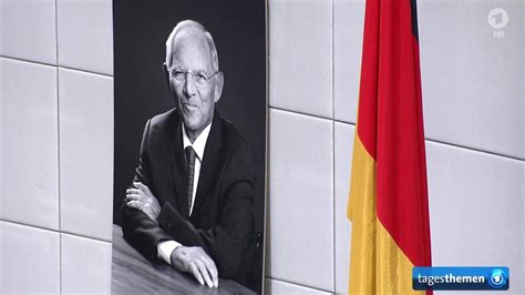 Staatsakt im Bundestag zum Abschied von Wolfgang Schäuble tagesschau de