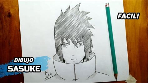 Dibujando A Sasuke Uchiha A Lapiz Speed Drawing Sasuke Vic Arts