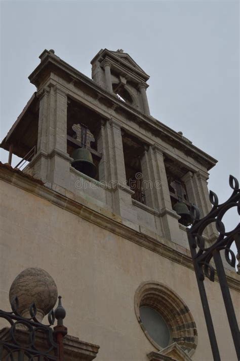 Main Facade Of The Church Of San Esteban And Santa Marta In Astorga