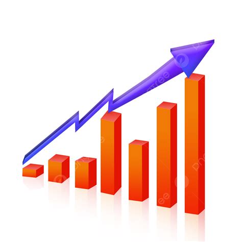 Graph Growth Clipart Transparent Background Business Growth Graphs And