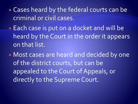 Ppt The Federal Judiciary Powerpoint Presentation Free Download Id