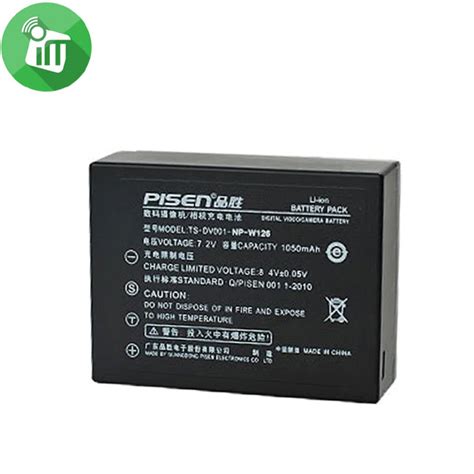 Pisen Np W Camera Battery For Fuji Imedia Stores