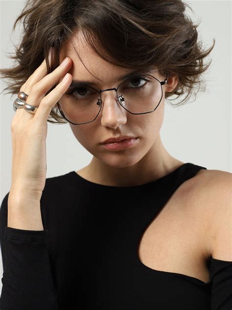 Glasses Frames Women Men With Non Prescription or Prescription Anti ...