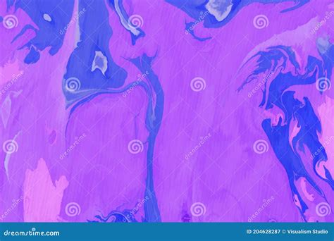 Abstract Dark Blue And Purple Marble Texture Pattern Natural Watercolor